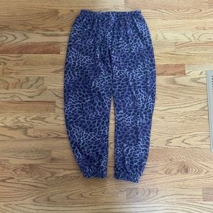 Spiritual Gangster Cheetah Print Perfect Sweatpant